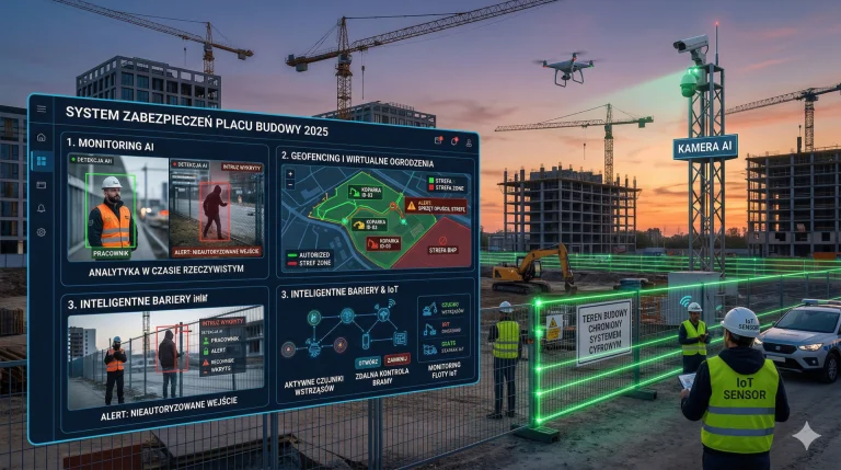 Jak nowe technologie rewolucjonizują zabezpieczenia placów budowy