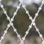 Welded Razor Mesh Panel 6000×2100 mm